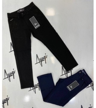 PANTALON ŞARDONLU OKUL STREÇ - SİYAH